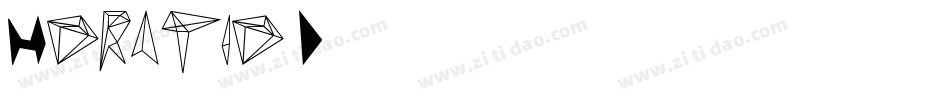 Horatio D字体转换